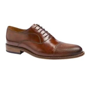 Joseph Abboud Men’s Essex cap toe Oxfords leather dress shoes size 12
